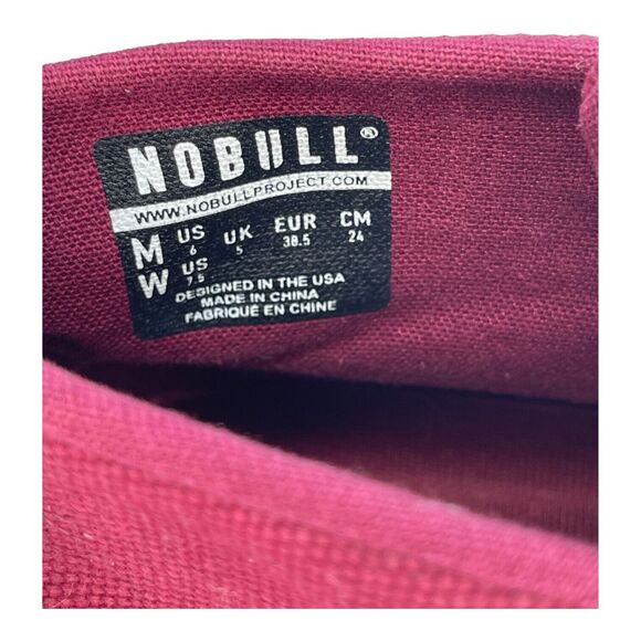 NOBULL Gum Mid Trainer Shoes Unisex Size US M6/W7.5 Cabernet Gum - Picture 7 of 7